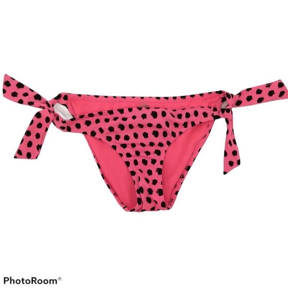 Victorias Secret Leopard Print Beach Bikini Bottom - Picture 1 of 10